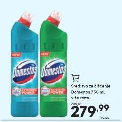 Sredstvo za čišćenje Domestos 750 ml više vrsta