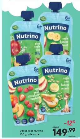 Dečija kaša Nutrino