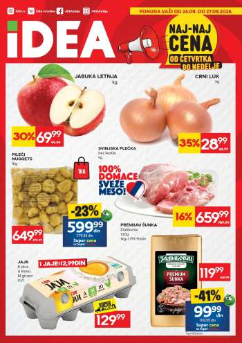 Idea katalog - 24.09.2026 - 27.09.2026.