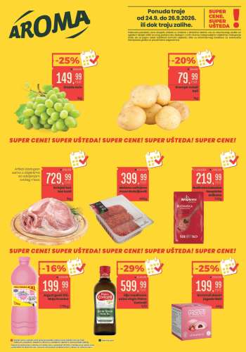 Aroma Market katalog - 24.09.2026 - 26.09.2026.