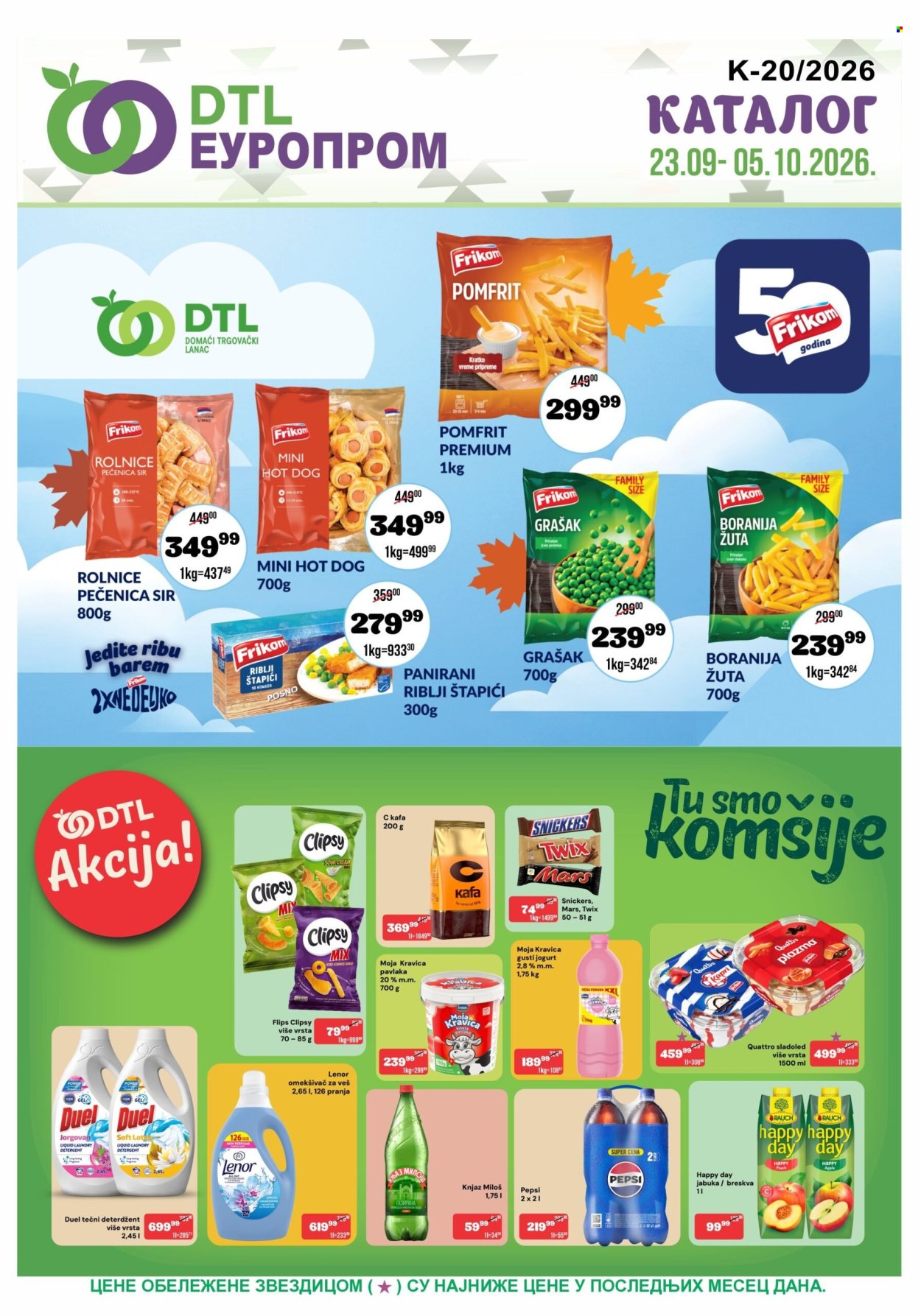 Europrom katalog - 23.09.2026 - 05.10.2026. Stranica 1