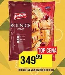Rolnice sa višnjom 800g Frikom