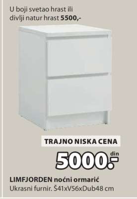 LIMFJORDEN NOĆNI ORMARIĆ