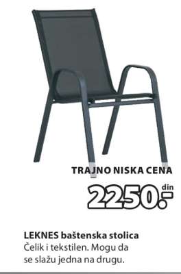 LEKNES BAŠTENSKA STOLICA