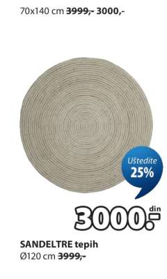 SANDELTRE TEPIH