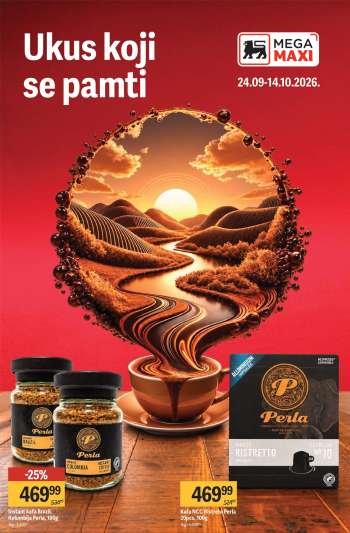 Mega Maxi katalog - 24.09.2026 - 14.10.2026.