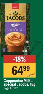 Cappuccino Milka Specijal Jacobs 18g