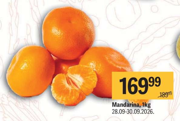 Mandarina 1kg