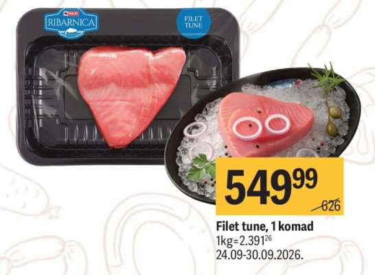 Filet tune, 1 komad