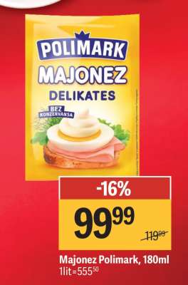 Majonez Polimark 180ml