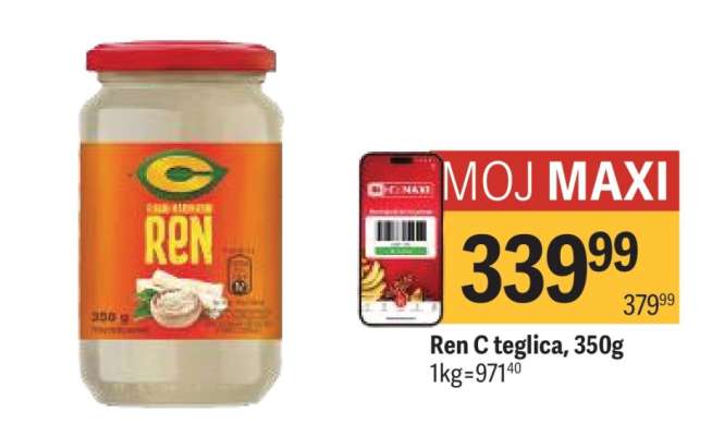Ren C teglica , 350g