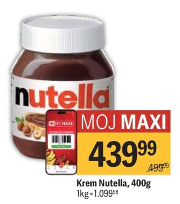 Krem Nutella 400g