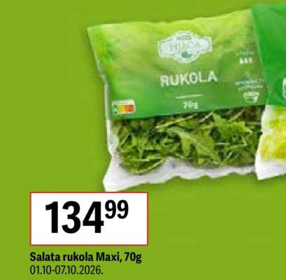 Salata rukola Maxi 70g