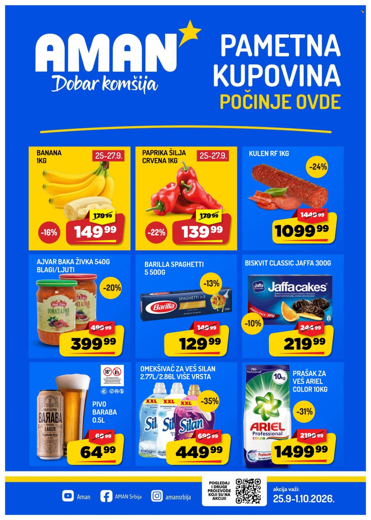 Aman katalog - 25.09.2026 - 01.10.2026. Stranica 1
