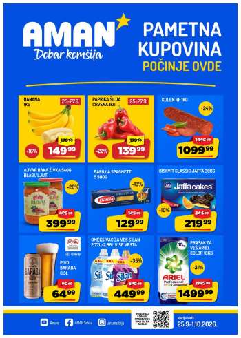 Aman katalog - 25.09.2026 - 01.10.2026.