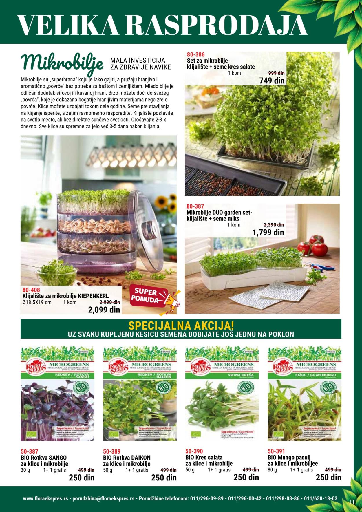 Flora Ekspres katalog. Stranica 11