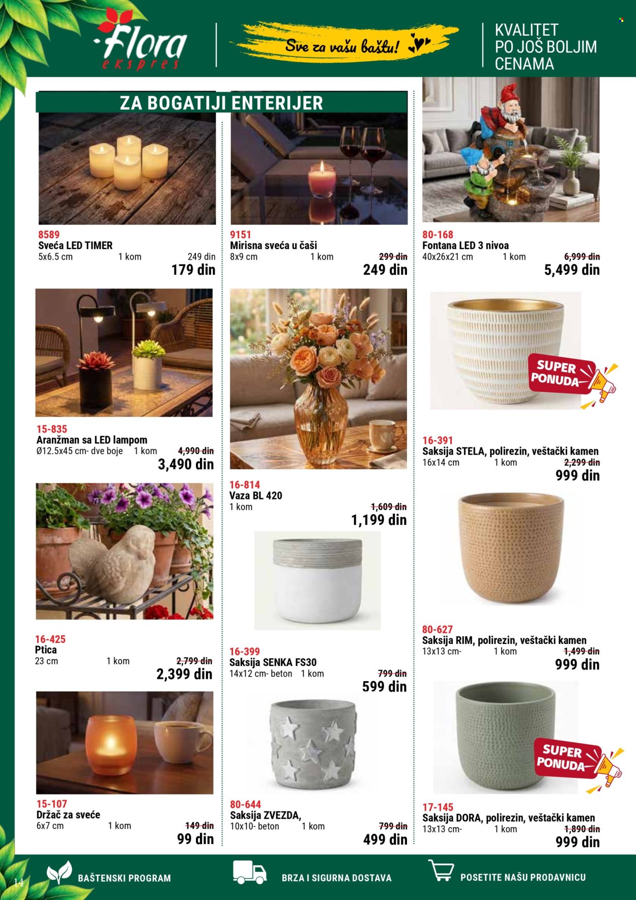 Flora Ekspres katalog. Stranica 14