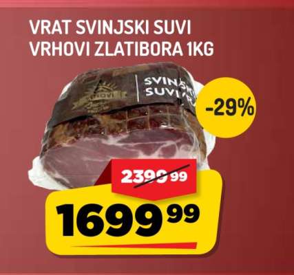 VRAT SVINJSKI SUVI VRHOVI ZLATIBORA 1KG