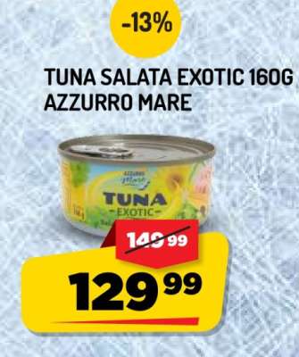 Tuna Salata Exotic 160g Azzurro Mare