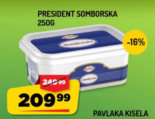President Somborska 250g