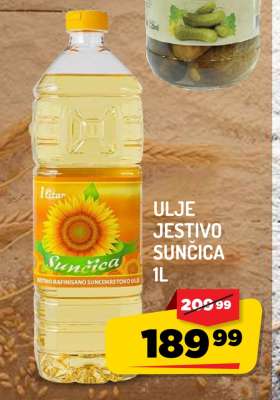 ULJE JESTIVO SUNČICA 1L