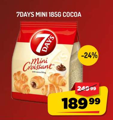 7DAYS Mini 185g Cocoa
