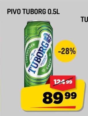 PIVO TUBORG 0,5l