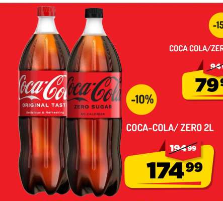 COCA-COLA ZERO 2L