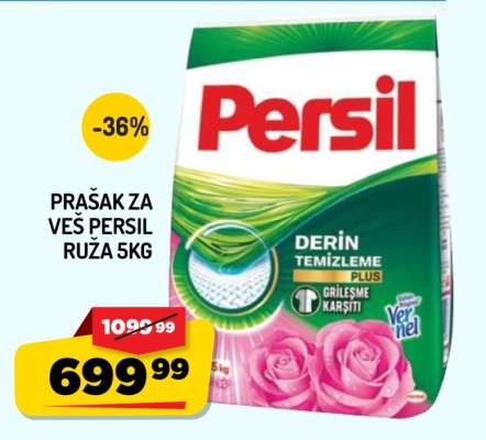 Prašak za veš Persil Ruža 5kg