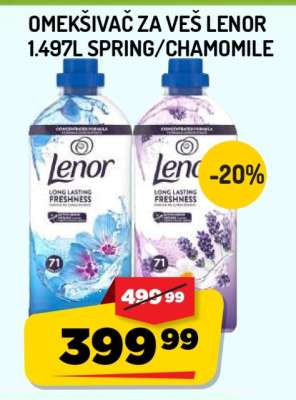 Omekšivač za veš Lenor 1.497L Spring/Chamomile