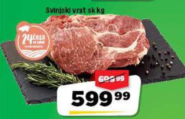 Svinjski vrat sk kg