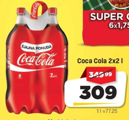 Coca cola 2x2 l