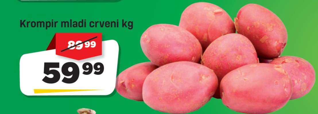 Krompir mladi crveni kg