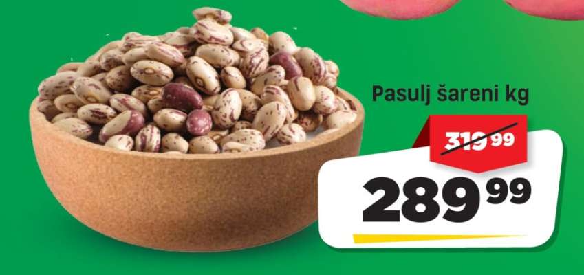 Pasulj šareni kg