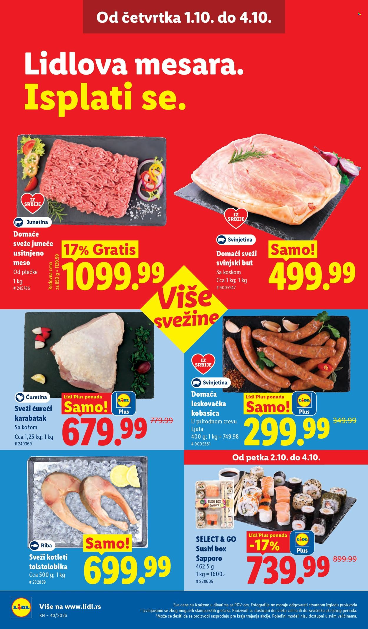 Lidl katalog - 01.10.2026 - 07.10.2026. Stranica 22