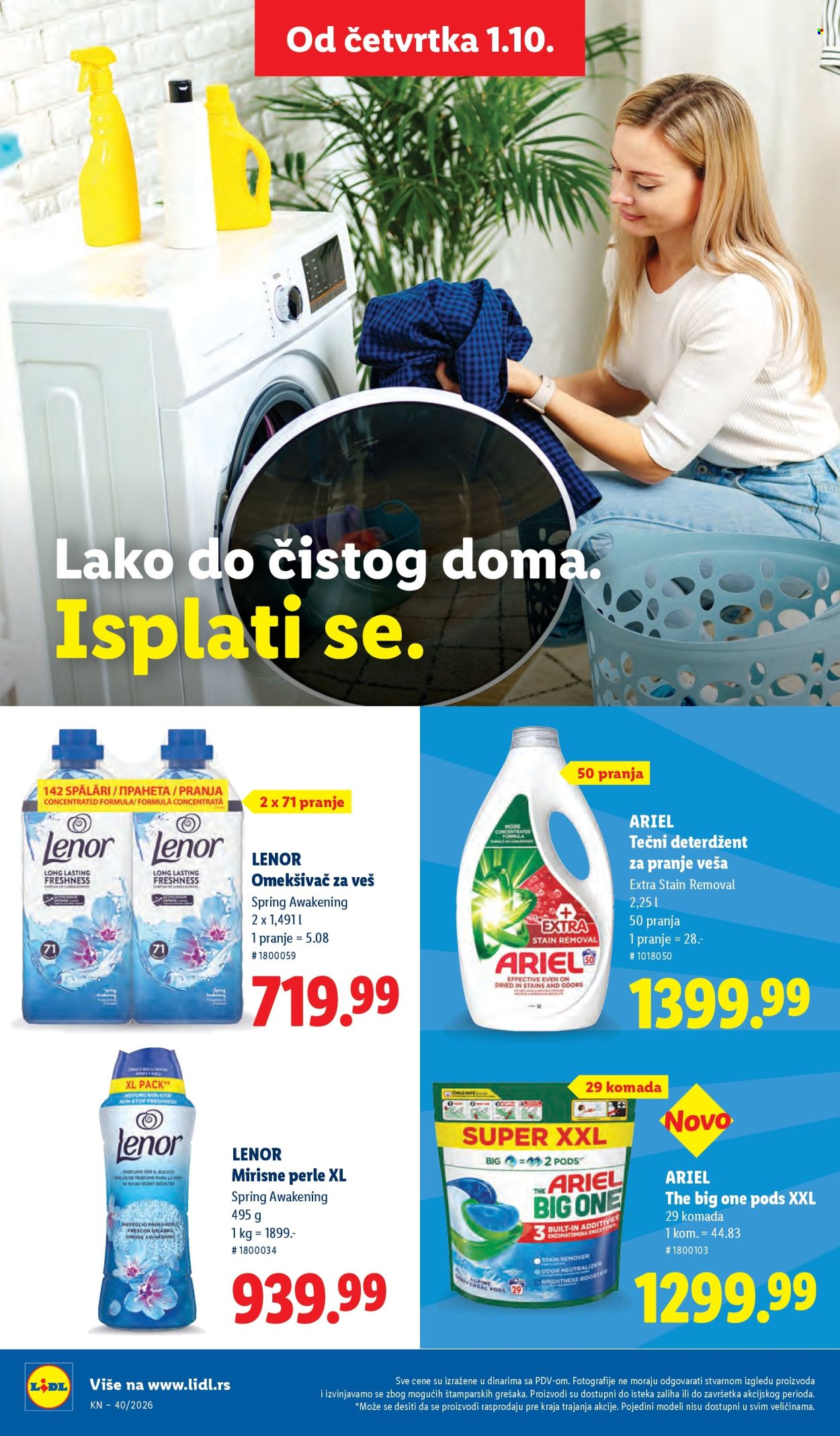 Lidl katalog - 01.10.2026 - 07.10.2026. Stranica 36