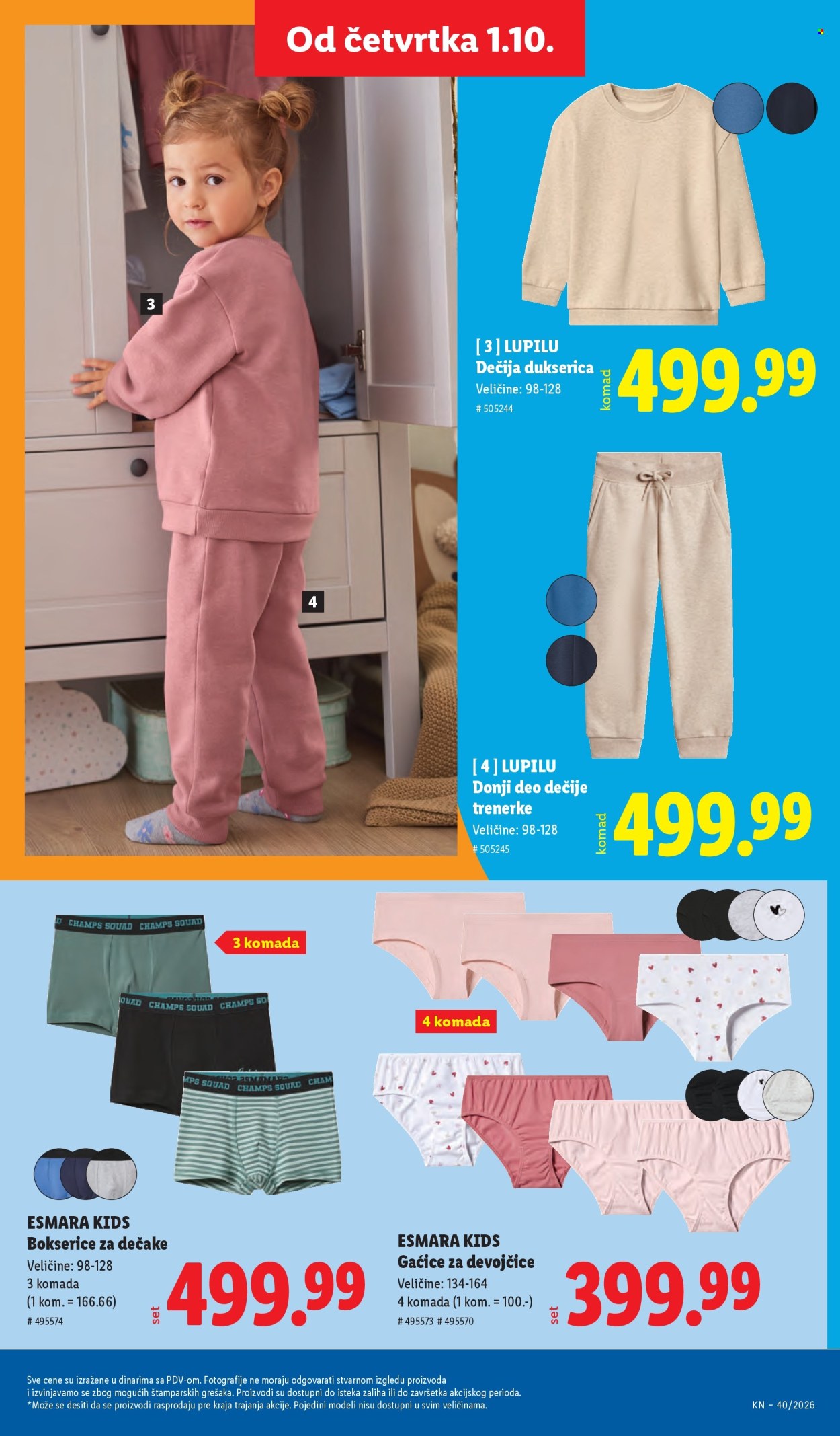 Lidl katalog - 01.10.2026 - 07.10.2026. Stranica 83