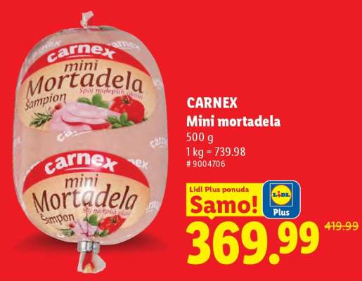 Carnex Mini mortadela