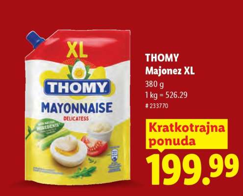 Thomy Majonez XL