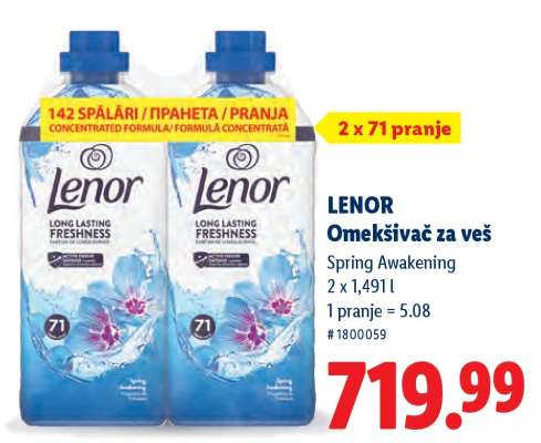 Lenor Omekšivač za veš