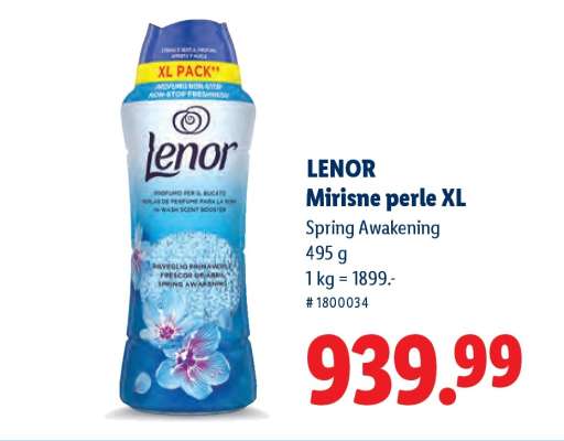 Lenor Mirisne perle XL