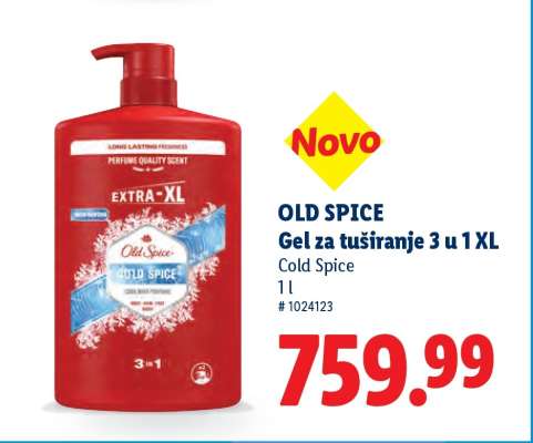 OLD SPICE Gel za tuširanje 3 u 1 XL