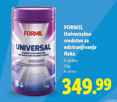 Formil Univerzalno sredstvo za odstranjivanje fleka
