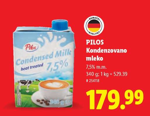 Pilos Kondenzovano mleko