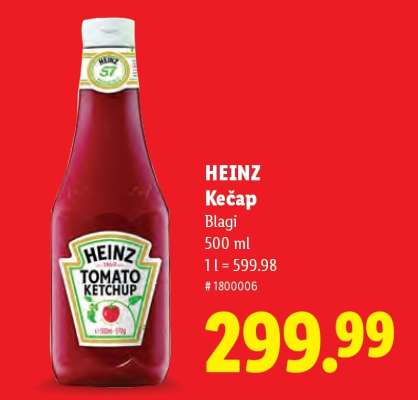 HEINZ KEČAP