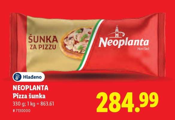 Neoplanta Pizza šunka
