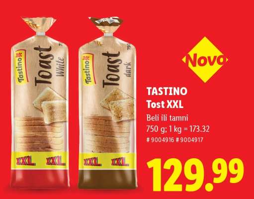 TASTINO Tost XXL
