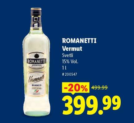 ROMANETTI Vermut