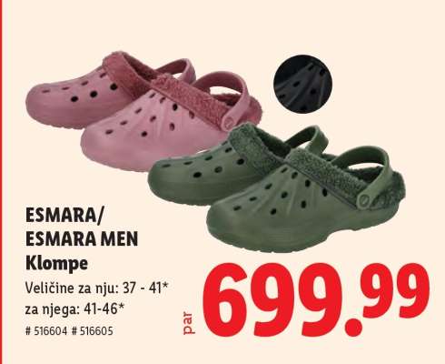 ESMARA/ESMARA MEN Klompe