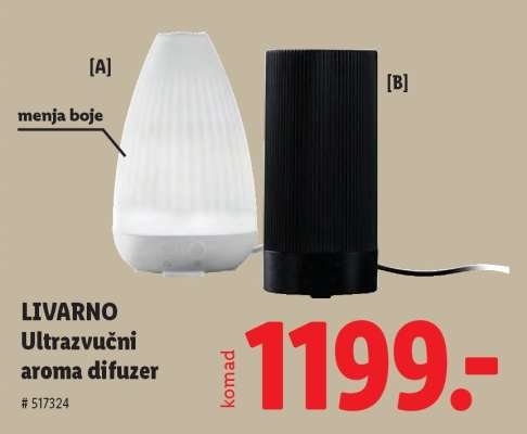 Livarno Ultrazvučni aroma difuzer